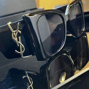 Yves Saint Laurent Black Sunglasses